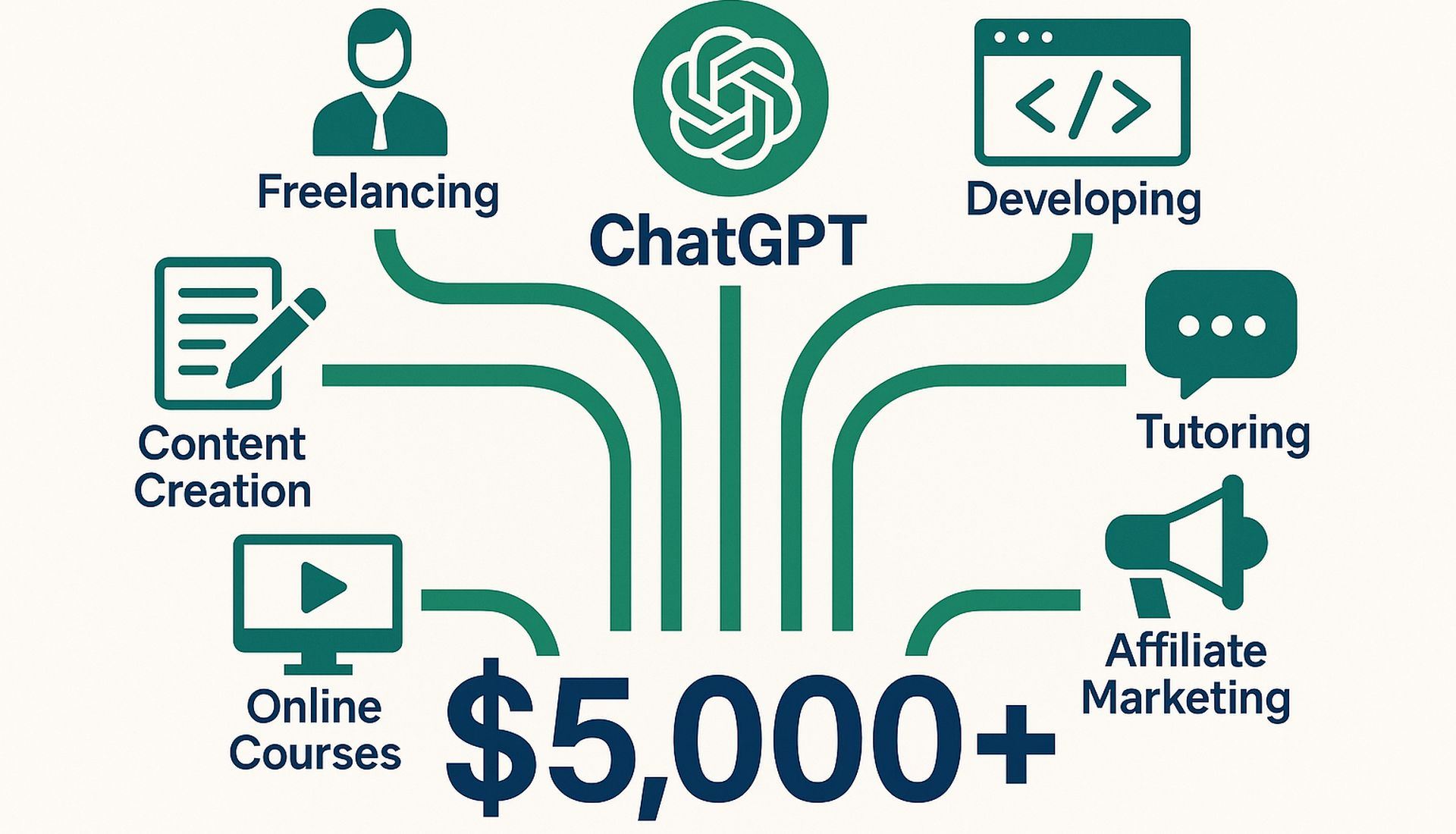 How to Use ChatGPT to Make $5,000+ Every Month